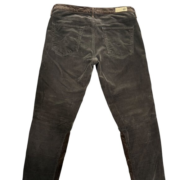 AG Adriano Goldschmied Corduroy Pants Women’s The Stevie Ankle Slim Straight 30R - Picture 7 of 7